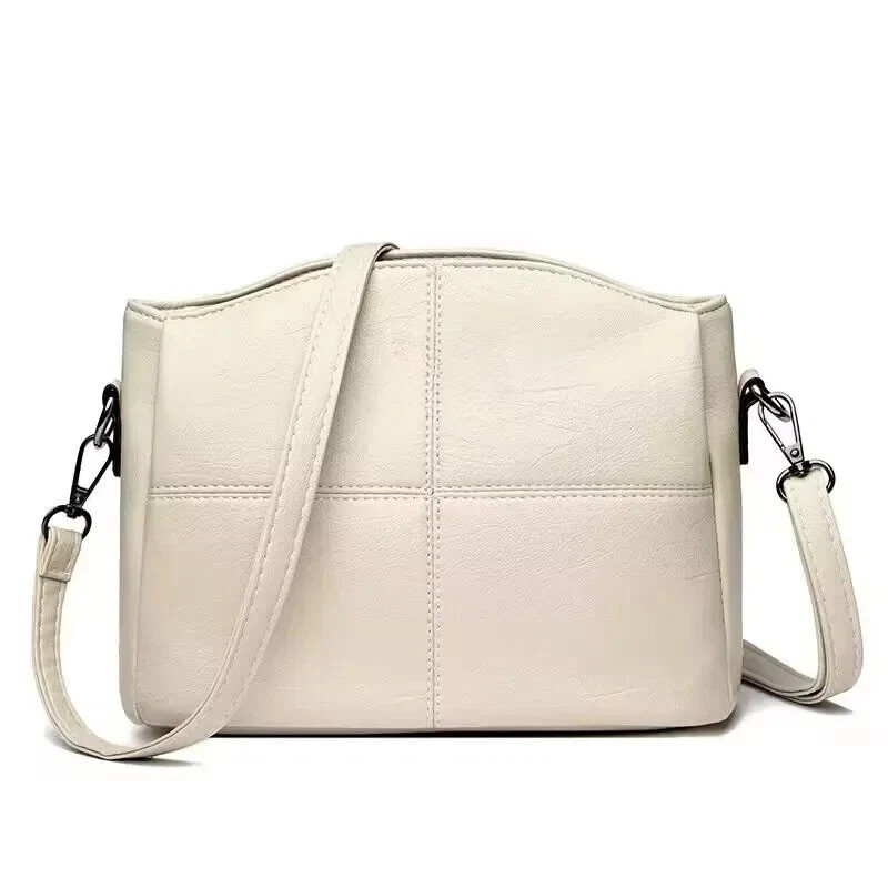 Elegant Faux Leather Crossbody Bag